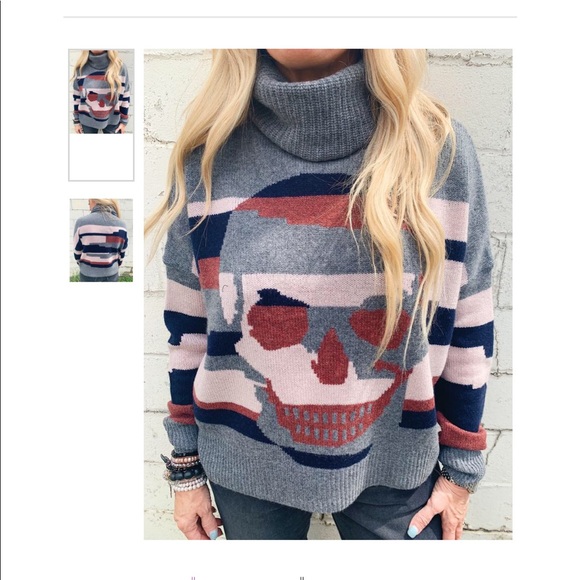 Skull Cashmere Justine Sweater - Picture 3 of 3